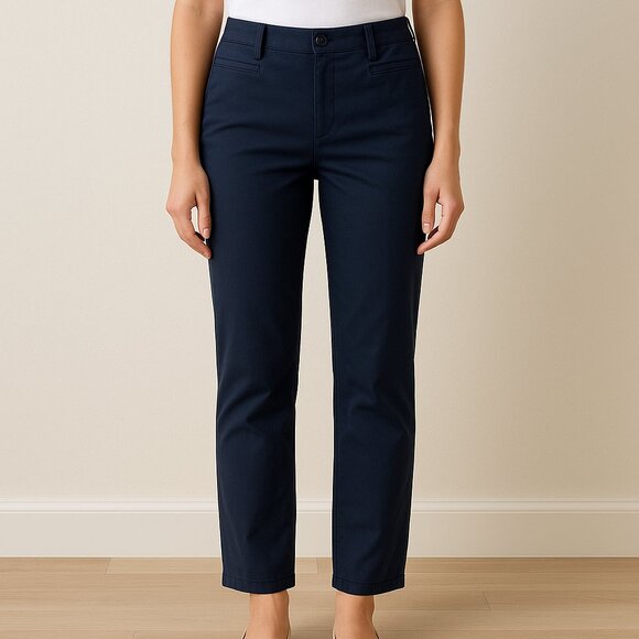 Banana Republic Pants - Banana Republic Navy Straight Leg Pants | Size 10